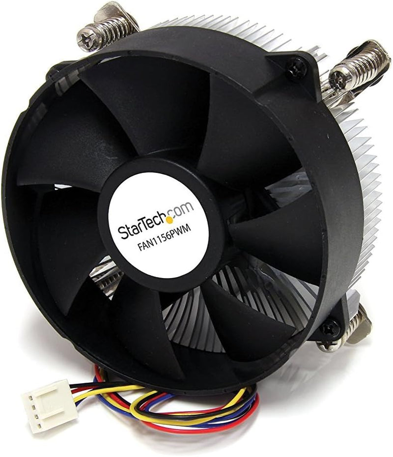 Startech 95Mm CPU Cooler Fan (FAN1156PWM) | with Heatsink for Socket LGA1156/1155/1150/1151/1200 with Pulse Width Modulation (PWM)