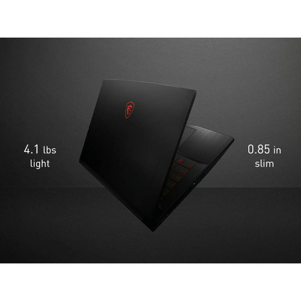 New MSI GF63 Thin 15.6 Inch Full HD 144Hz Gaming NVIDIA Geforce RTX 3050 Intel Core I5-11400H 64GB RAM 2TB SSD Wifi 6; Bluetooth 5.1 Windows 11 Pro Black