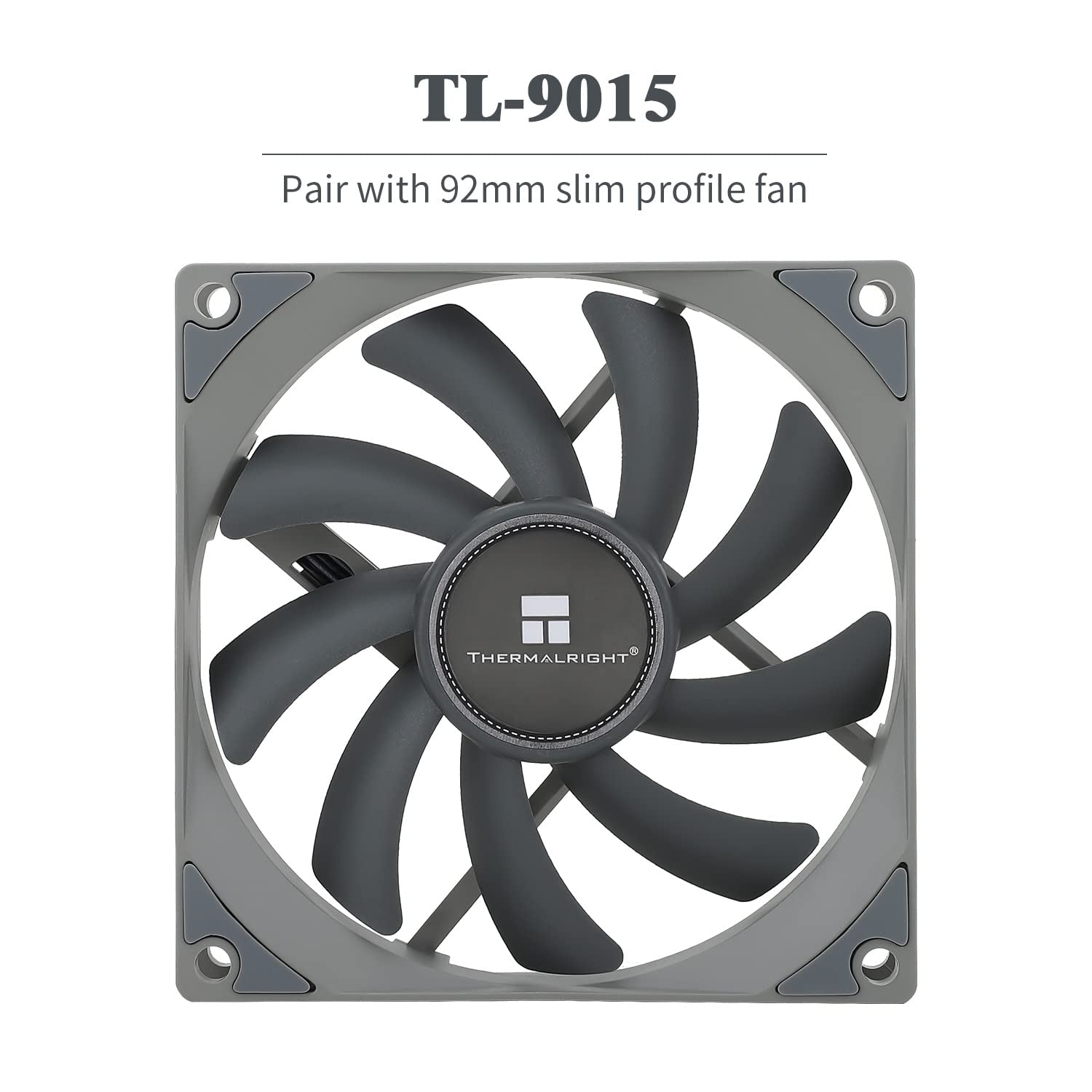 AXP90 X47 Low Profile CPU Cooler, with 92Mm TL-9015 Slim PWM Fan, ITX CPU Cooelr Fan, 47Mm Height,For AMD AM4 Am5/Intel 1150/1151/1155/11851/1200/1700(AXP90 X47)