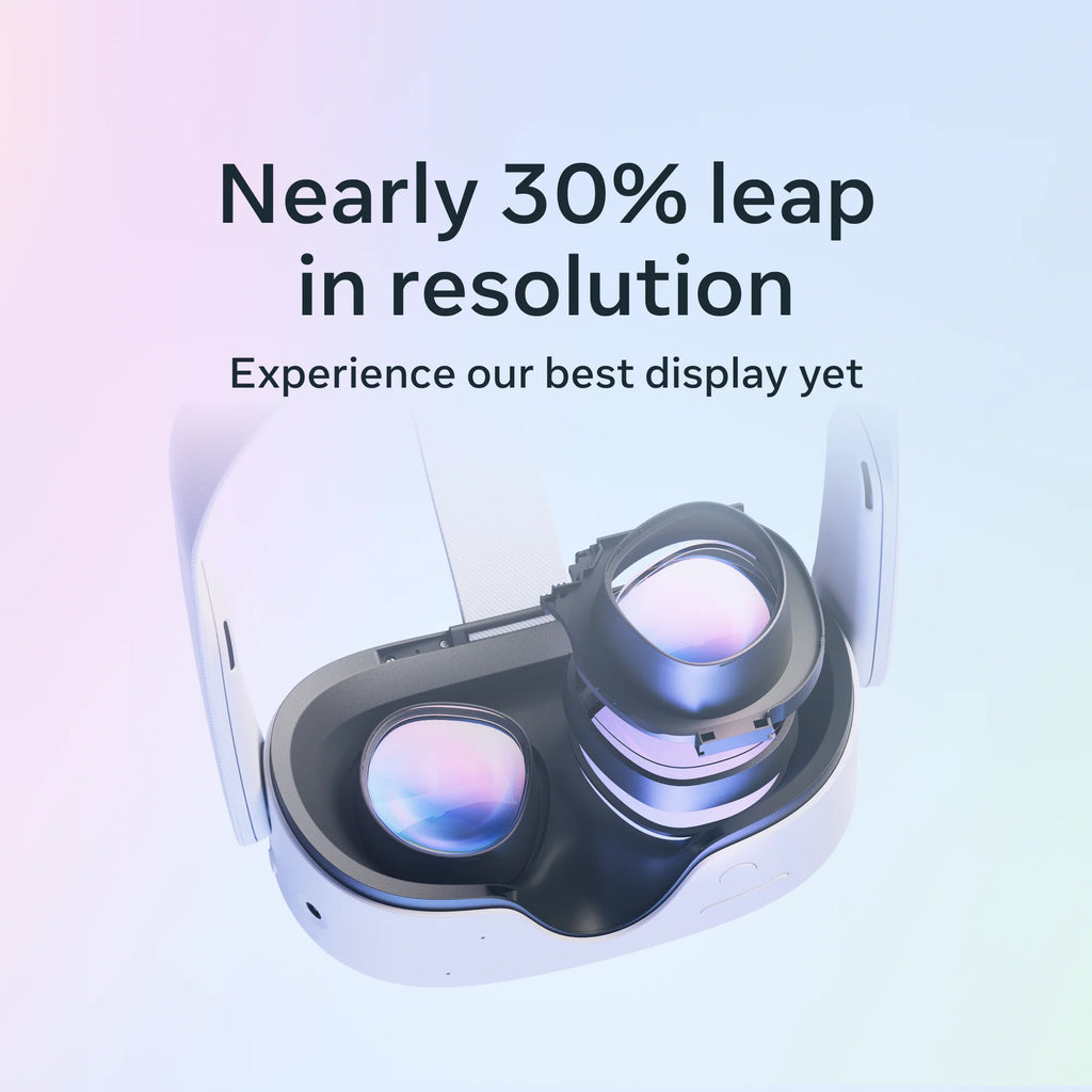 Meta Quest 3 512GB | VR Headset — Thirty Percent Sharper Resolution — 2X Graphical Processing Power — Virtual Reality without Wires — Access to 40+ Games with a 3-Month Trial of Meta Horizon+