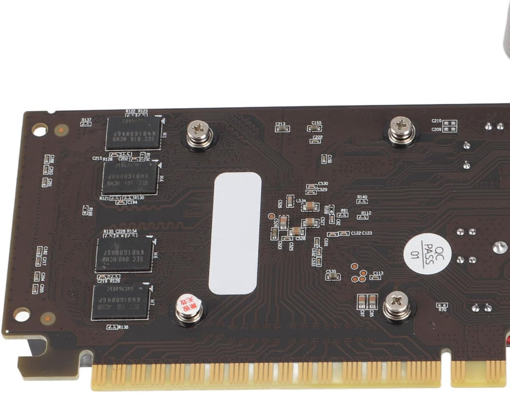 Graphics Card, GT610 1GB 64Bit DDR3 Video Card, PCIE 2.0 VGA DVI Graphics Card with Cooling Fan for Desktop Computer