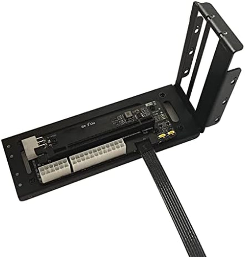 R43SG GEN4 M.2 M-Key to PCIE X16 4.0 External Graphics Card Stand Bracket Compatible with NVME SSD NUC Host Expansion Card Graphics Dock (50Cm)
