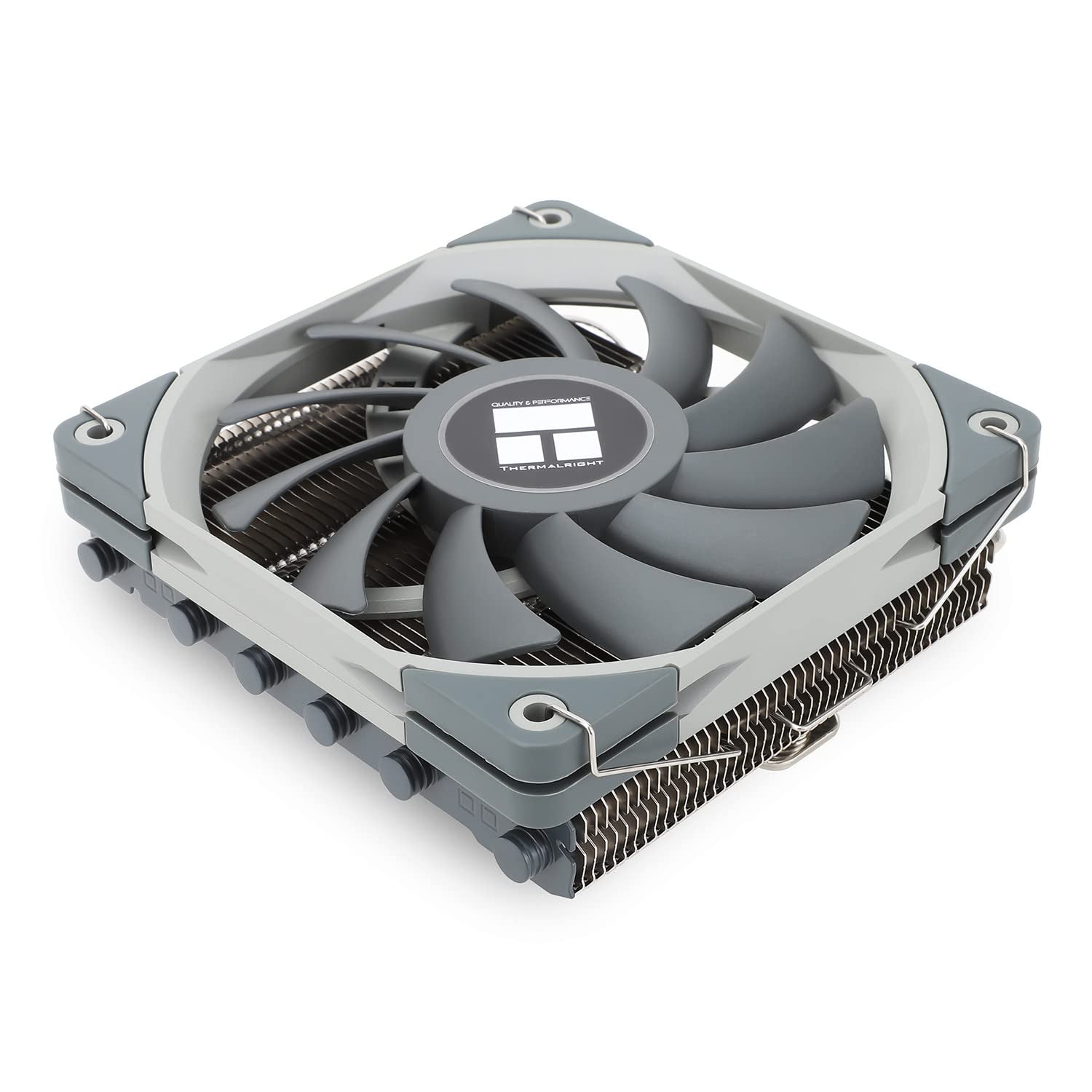 AXP120-X67 Low Profile CPU Air Cooler with Quite 120Mm TL-C12015 PWM Fan, 6 Heat Pipes, 67Mm Height Cooling, for AM4/ Am5,Intel LGA 1700/1851/1150/1151/1200/2011