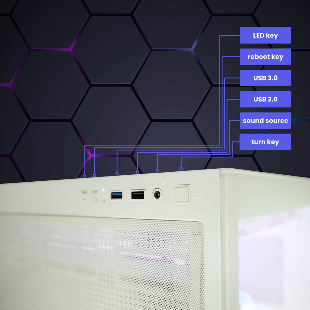 Hyper Cyber Rage Y | AMD Ryzen 9 9950X3D | Intel ARC B580 12GB DDR6 | Gaming PC