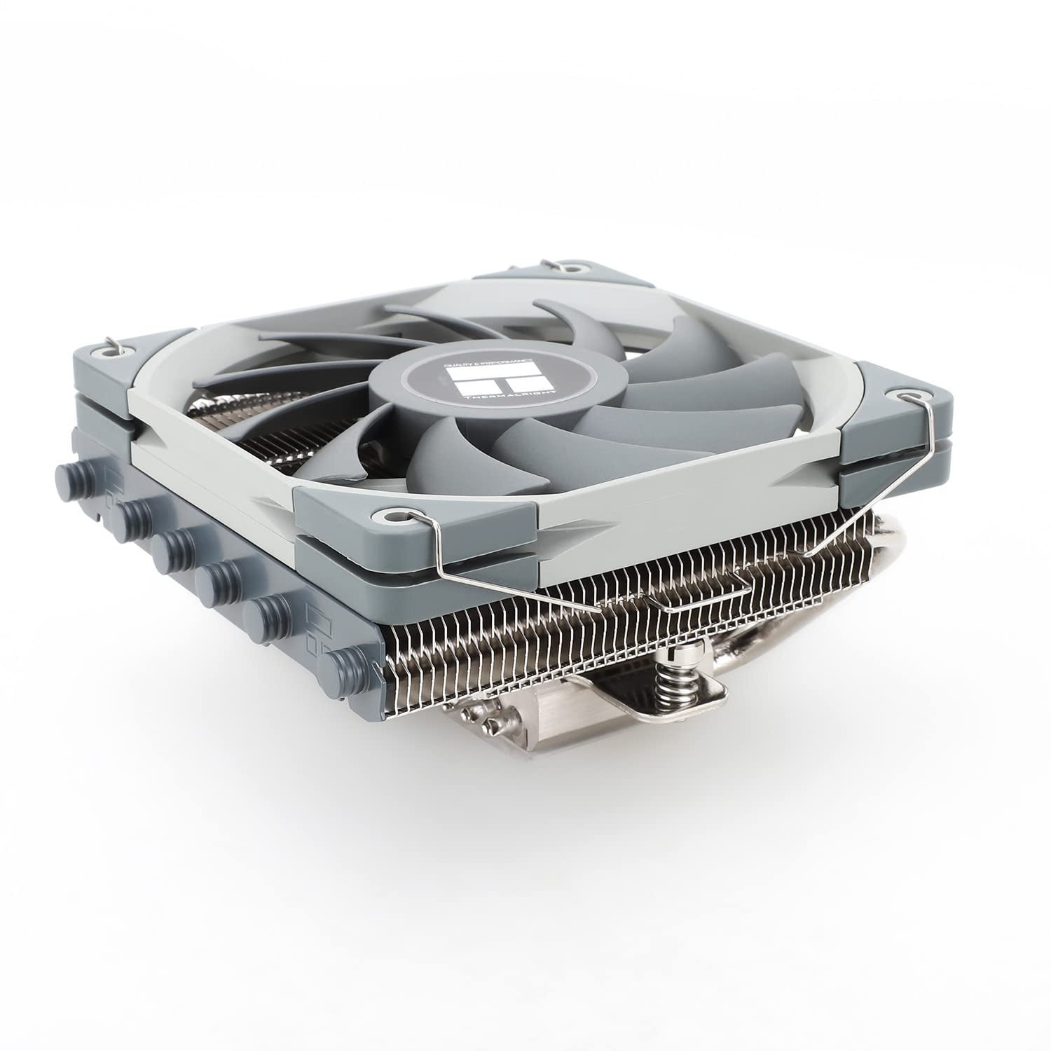 AXP120-X67 Low Profile CPU Air Cooler with Quite 120Mm TL-C12015 PWM Fan, 6 Heat Pipes, 67Mm Height, for AMD Am4/Intel LGA 1700/1150/1151/1155/1851/1200/2011/2066