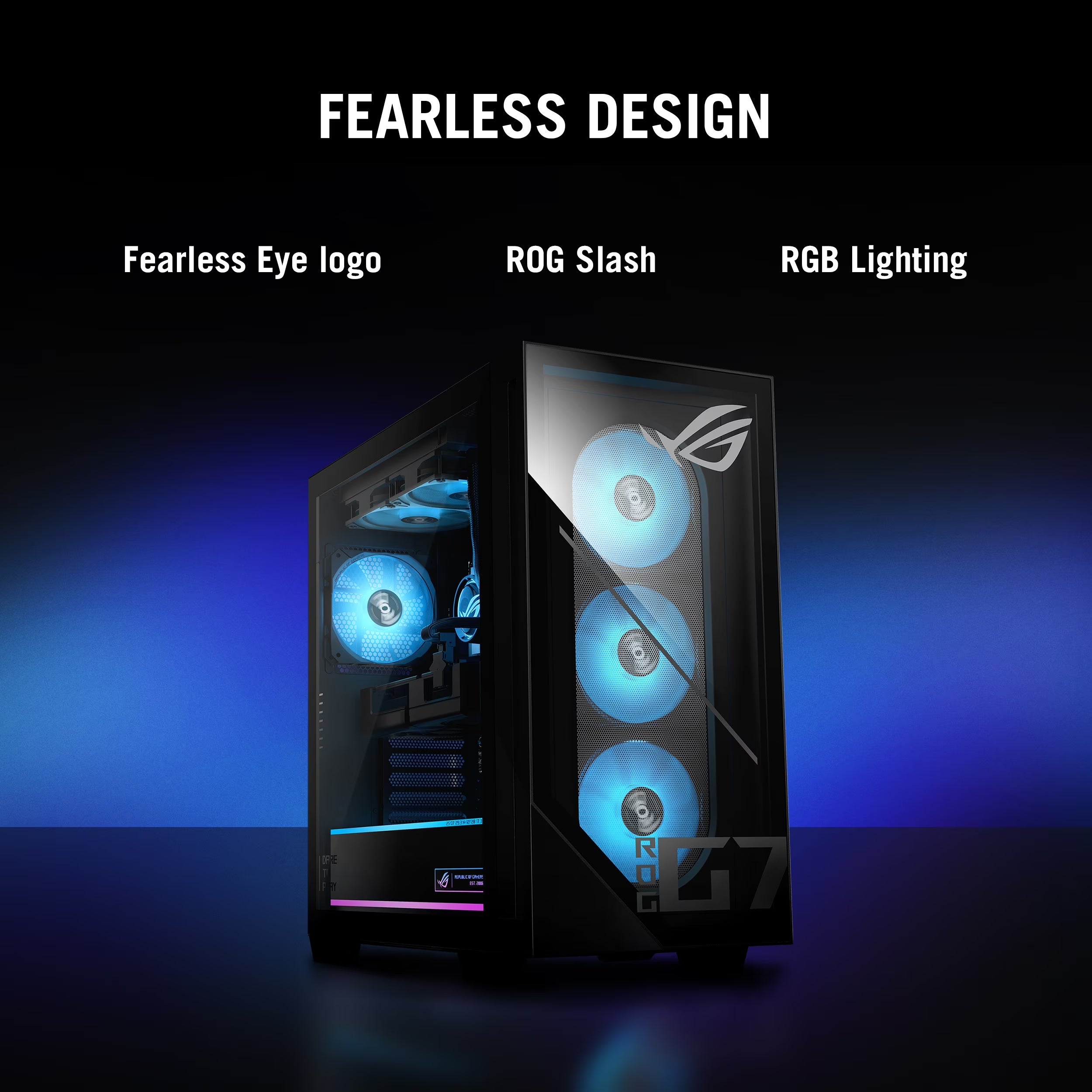 ASUS ROG G700 (2025) Gaming Desktop PC, Intel® Core™ Ultra 7 265F, NVIDIA® Geforce RTX™ 5070, 1TB SSD, 32GB RAM, Windows 11 Pro, G700TF-XS776