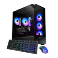 Ibuypower Element Black Gaming PC Desktop Computer Intel Core I9 14900F, NVIDIA Geforce RTX 5070 12GB, 32GB RAM, 1TB SSD, Windows 11, EBI9N5702