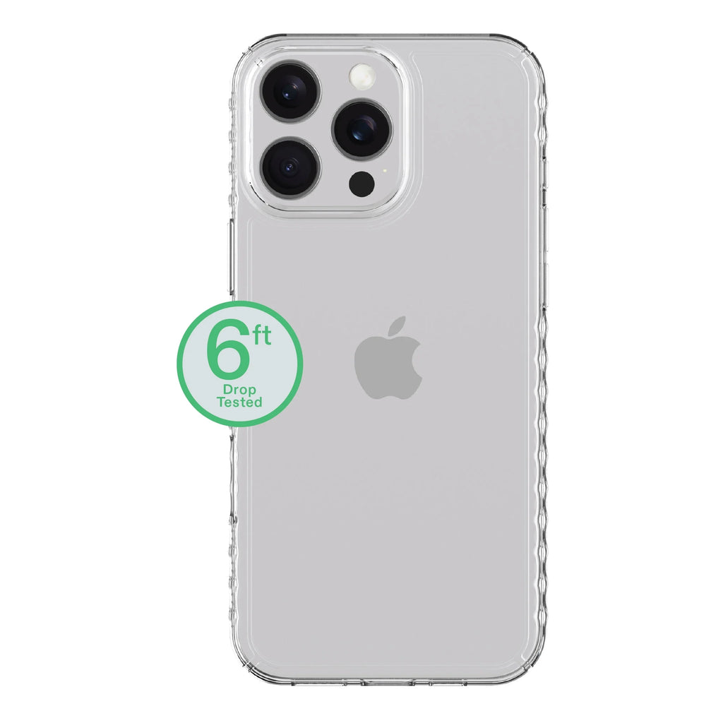 Onn Protective Gel Phone Case for Iphone 16 Pro Max - Clear