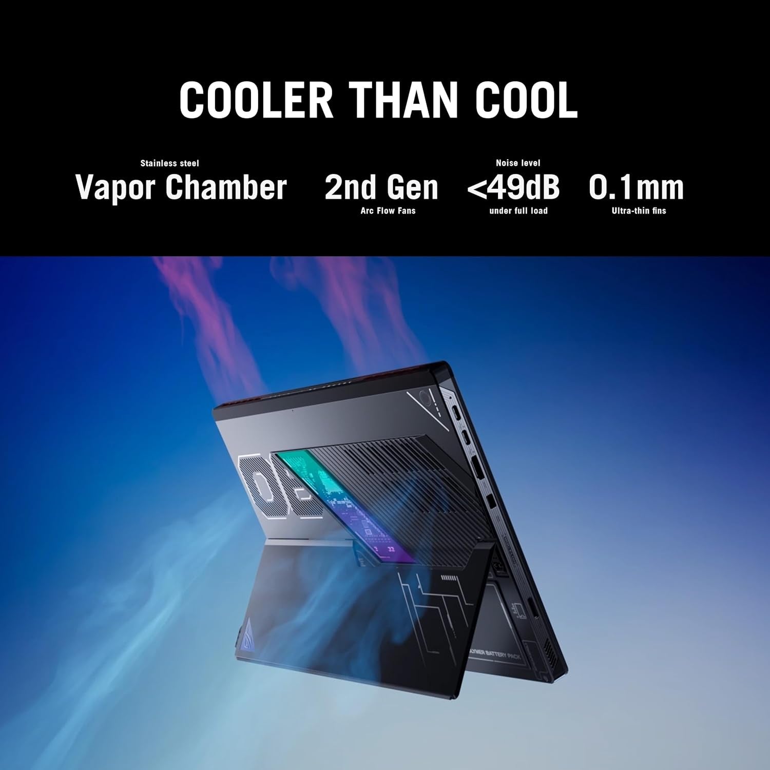 ASUS ROG Flow Z13 2.5K 180Hz 3Ms ROG Nebula Touchscreen 13.4" Convertible 2-In-1 Gaming Notebook AMD Ryzen AI MAX+ 395 32GB RAM 1TB SSD off Black