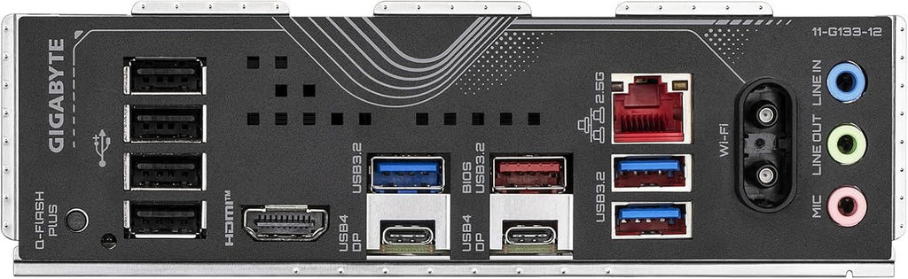 GIGABYTE X870 Eagle WIFI7 AMD AM5 LGA 1718 Motherboard, ATX, DDR5, 4X M.2, Pcie 5.0, USB4, WIFI7, 2.5Gbe LAN, Ez-Latch, 5-Year Warranty