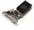 GT210 1GB DDR3 Graphics Card, 2560X1600 Resolution, DVI/VGA/HDMI Outputs, PCI Express with Built-In Fan, for Office and Gaming
