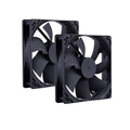 120Mm Computer PC CPU Fan 12V 4Pin PWM High CFM Computer PC CPU Cooler Case Cooling Fan 2 Pack 800-2200RPM